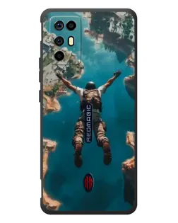 Чехол для ZTE Nubia RedMagic 6R с картинкой «PUBG — свободное падение» Чехол для ZTE Nubia RedMagic 6R с картинкой «PUBG — свободное падение»