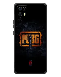 Чехол для ZTE Nubia RedMagic 6R с картинкой «PUBG — золотой логотип» Чехол для ZTE Nubia RedMagic 6R с картинкой «PUBG — золотой логотип»
