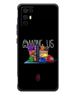 Чехол для ZTE Nubia RedMagic 6R с картинкой «Логотип Among Us» Чехол для ZTE Nubia RedMagic 6R с картинкой «Логотип Among Us»