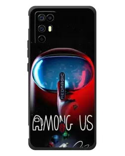 Чохол для ZTE Nubia RedMagic 6R з картинкою «Червоний імпостер — макро» Чохол для ZTE Nubia RedMagic 6R з картинкою «Червоний імпостер — макро»