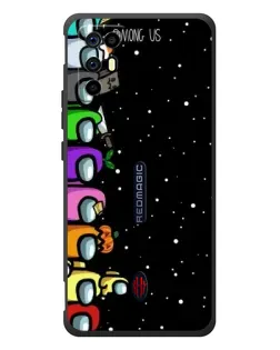 Чехол для ZTE Nubia RedMagic 6R с картинкой «Команда Among Us» Чехол для ZTE Nubia RedMagic 6R с картинкой «Команда Among Us»