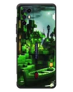 Чохол для ZTE Nubia RedMagic 6R з картинкою «Minecraft лісовий пейзаж» Чохол для ZTE Nubia RedMagic 6R з картинкою «Minecraft лісовий пейзаж»