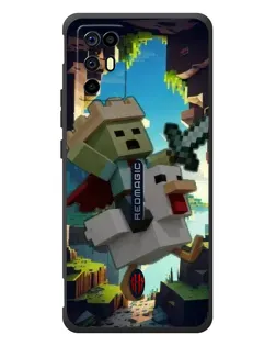 Чохол для ZTE Nubia RedMagic 6R з картинкою «Стів та гусь» Чохол для ZTE Nubia RedMagic 6R з картинкою «Стів та гусь»