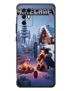 Чохол для ZTE Nubia RedMagic 6R з картинкою «Зимовий Minecraft» Чохол для ZTE Nubia RedMagic 6R з картинкою «Зимовий Minecraft»
