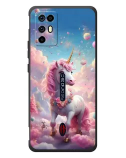 Чохол для ZTE Nubia RedMagic 6R з картинкою «Єдиноріг серед хмар»