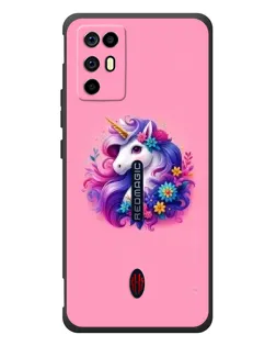 Чохол для ZTE Nubia RedMagic 6R з картинкою «Казковий єдиноріг»