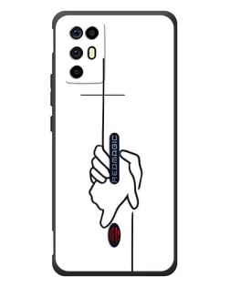 Чехол для ZTE Nubia RedMagic 6R с картинкой «Рука держит» Чехол для ZTE Nubia RedMagic 6R с картинкой «Рука держит»