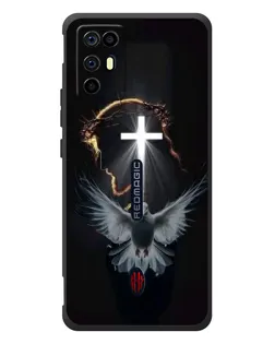 Чохол для ZTE Nubia RedMagic 6R з картинкою «Голуб та Світло»