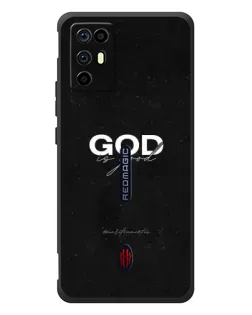 Чохол для ZTE Nubia RedMagic 6R з картинкою «GOD — Бог над усім»