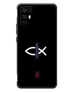 Чохол для ZTE Nubia RedMagic 6R з картинкою «Символ риби Jesus»
