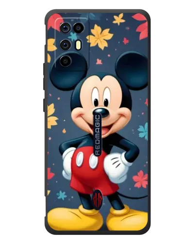 Чехол для ZTE Nubia RedMagic 6R с картинкой «Осенний Mickey Mouse»