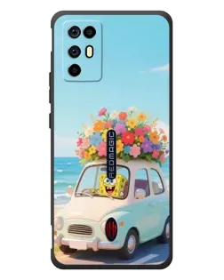 Чехол для ZTE Nubia RedMagic 6R с картинкой «Автомобильное путешествие»