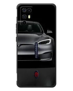 Чехол для ZTE Nubia RedMagic 6R с картинкой «Tesla Model S Look» Чехол для ZTE Nubia RedMagic 6R с картинкой «Tesla Model S Look»