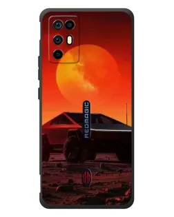 Чехол для ZTE Nubia RedMagic 6R с картинкой «Cybertruck на Марсе» Чехол для ZTE Nubia RedMagic 6R с картинкой «Cybertruck на Марсе»
