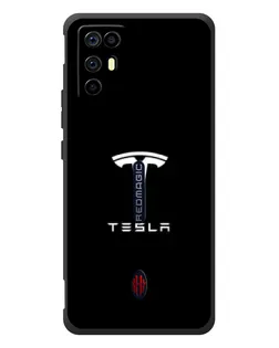 Чехол для ZTE Nubia RedMagic 6R с картинкой «Tesla White Logo» Чехол для ZTE Nubia RedMagic 6R с картинкой «Tesla White Logo»