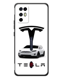 Чехол для ZTE Nubia RedMagic 6R с картинкой «Tesla White Style» Чехол для ZTE Nubia RedMagic 6R с картинкой «Tesla White Style»