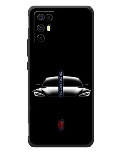 Чехол для ZTE Nubia RedMagic 6R с картинкой «Фары Tesla Night» Чехол для ZTE Nubia RedMagic 6R с картинкой «Фары Tesla Night»
