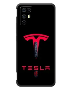 Чехол для ZTE Nubia RedMagic 6R с картинкой «Tesla Red Logo» Чехол для ZTE Nubia RedMagic 6R с картинкой «Tesla Red Logo»