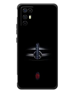 Чехол для ZTE Nubia RedMagic 6R с картинкой «Mercedes — абстрактные линии» Чехол для ZTE Nubia RedMagic 6R с картинкой «Mercedes — абстрактные линии»