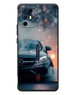 Чехол для ZTE Nubia RedMagic 6R с картинкой «Mercedes — ночной город» Чехол для ZTE Nubia RedMagic 6R с картинкой «Mercedes — ночной город»