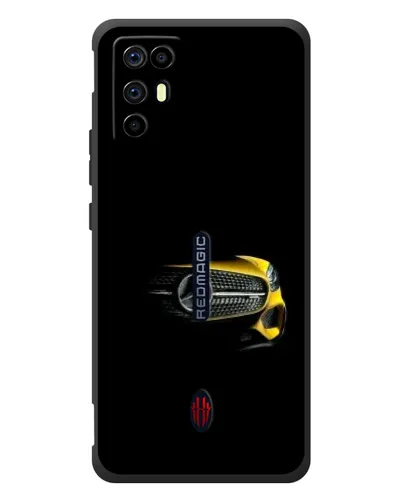 Чехол для ZTE Nubia RedMagic 6R с картинкой «Mercedes — ретро стиль»