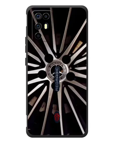 Чехол для ZTE Nubia RedMagic 6R с картинкой «Диск Mercedes»