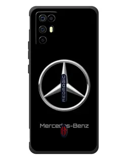 Чехол для ZTE Nubia RedMagic 6R с картинкой «Mercedes Silver Logo»