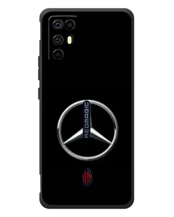 Чехол для ZTE Nubia RedMagic 6R с картинкой «Mercedes классический лого»
