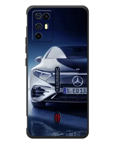 Чехол для ZTE Nubia RedMagic 6R с картинкой «Mercedes EQ — будущее»