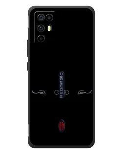 Чехол для ZTE Nubia RedMagic 6R с картинкой «Audi — световой подпись» Чехол для ZTE Nubia RedMagic 6R с картинкой «Audi — световой подпись»