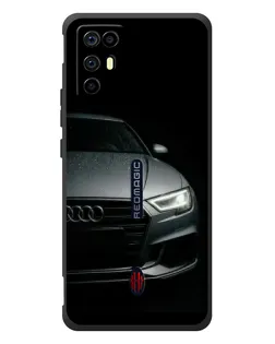 Чехол для ZTE Nubia RedMagic 6R с картинкой «Audi — детализация кузова» Чехол для ZTE Nubia RedMagic 6R с картинкой «Audi — детализация кузова»