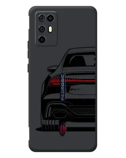 Чехол для ZTE Nubia RedMagic 6R с картинкой «Задняя часть Audi — арт» Чехол для ZTE Nubia RedMagic 6R с картинкой «Задняя часть Audi — арт»
