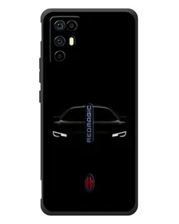 Чехол для ZTE Nubia RedMagic 6R с картинкой «Взгляд Audi в темноте» Чехол для ZTE Nubia RedMagic 6R с картинкой «Взгляд Audi в темноте»