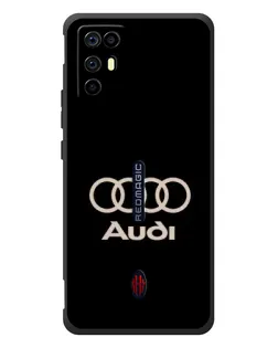 Чехол для ZTE Nubia RedMagic 6R с картинкой «Audi — золотой логотип» Чехол для ZTE Nubia RedMagic 6R с картинкой «Audi — золотой логотип»