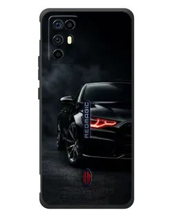 Чехол для ZTE Nubia RedMagic 6R с картинкой «Audi — хищный взгляд» Чехол для ZTE Nubia RedMagic 6R с картинкой «Audi — хищный взгляд»
