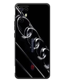 Чехол для ZTE Nubia RedMagic 6R с картинкой «Audi — абстрактные кольца» Чехол для ZTE Nubia RedMagic 6R с картинкой «Audi — абстрактные кольца»