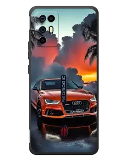 Чехол для ZTE Nubia RedMagic 6R с картинкой «Audi — закат» Чехол для ZTE Nubia RedMagic 6R с картинкой «Audi — закат»