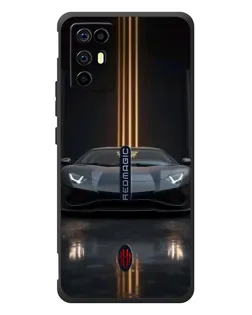 Чехол для ZTE Nubia RedMagic 6R с картинкой «Lamborghini золотые линии» Чехол для ZTE Nubia RedMagic 6R с картинкой «Lamborghini золотые линии»