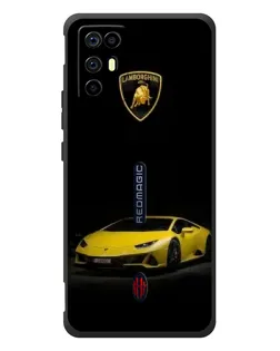 Чехол для ZTE Nubia RedMagic 6R с картинкой «Lamborghini желтый акцент» Чехол для ZTE Nubia RedMagic 6R с картинкой «Lamborghini желтый акцент»