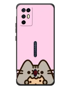 Чехол для ZTE Nubia RedMagic 6R с картинкой «Pusheen и печенье» Чехол для ZTE Nubia RedMagic 6R с картинкой «Pusheen и печенье»