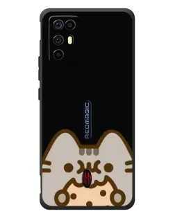 Чохол для ZTE Nubia RedMagic 6R з картинкою «Пушин на чорному» Чохол для ZTE Nubia RedMagic 6R з картинкою «Пушин на чорному»