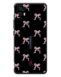 Чехол для ZTE Nubia RedMagic 6R с картинкой «Бант-цветок» Чехол для ZTE Nubia RedMagic 6R с картинкой «Бант-цветок»