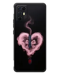 Чехол для ZTE Nubia RedMagic 6R с картинкой «Дымчатое сердце» Чехол для ZTE Nubia RedMagic 6R с картинкой «Дымчатое сердце»