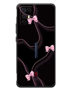 Чехол для ZTE Nubia RedMagic 6R с картинкой «Розовые ленты» Чехол для ZTE Nubia RedMagic 6R с картинкой «Розовые ленты»