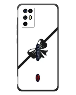 Чехол для ZTE Nubia RedMagic 6R с картинкой «Диагональный бант» Чехол для ZTE Nubia RedMagic 6R с картинкой «Диагональный бант»