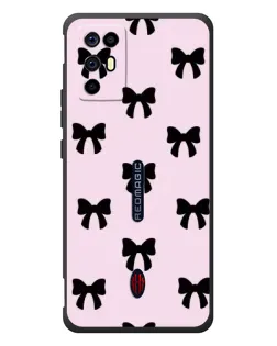 Чехол для ZTE Nubia RedMagic 6R с картинкой «Черные банты Coquette» Чехол для ZTE Nubia RedMagic 6R с картинкой «Черные банты Coquette»