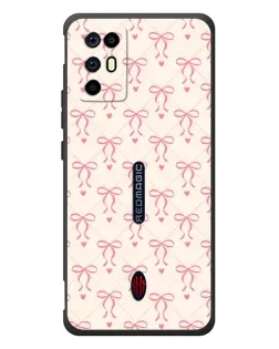 Чехол для ZTE Nubia RedMagic 6R с картинкой «Розовые бантики Coquette» Чехол для ZTE Nubia RedMagic 6R с картинкой «Розовые бантики Coquette»