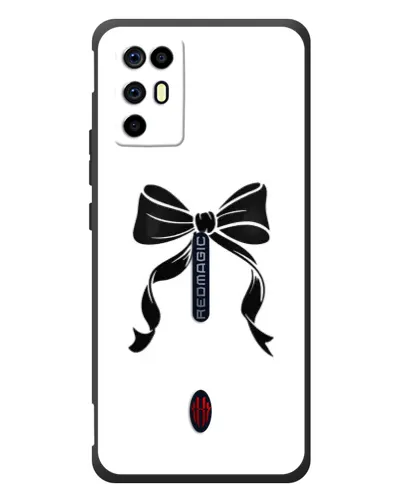 Чехол для ZTE Nubia RedMagic 6R с картинкой «Классический бант»