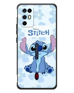 Чехол для ZTE Nubia RedMagic 6R с картинкой «Stitch среди цветов» Чехол для ZTE Nubia RedMagic 6R с картинкой «Stitch среди цветов»