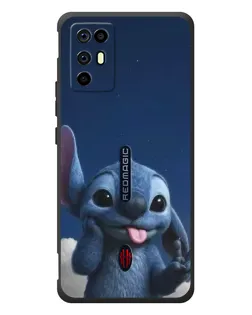 Чехол для ZTE Nubia RedMagic 6R с картинкой «Стич в облаках» Чехол для ZTE Nubia RedMagic 6R с картинкой «Стич в облаках»